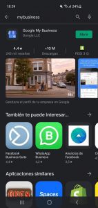 Descarga app my business