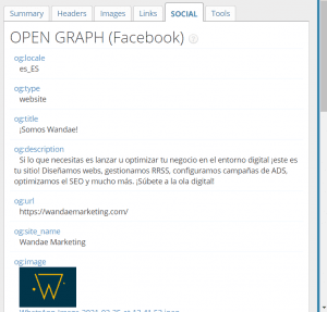 social seo meta one click