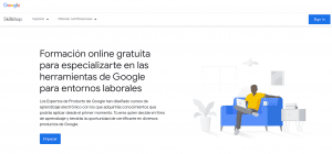 Portada de la Google Skillshop