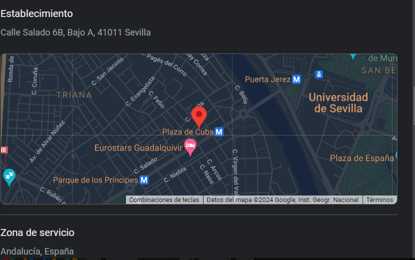 Ubicacion Google my business