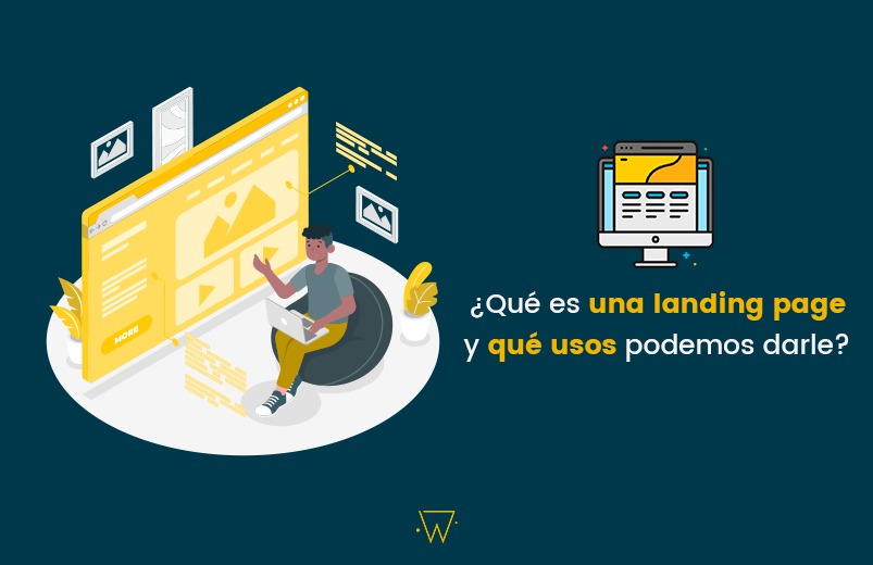 que es una landing page
